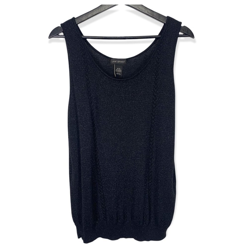 Lane Bryant Shimmer Sleeveless Top Size 18 / 20